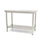 Masa de lucru inox, 1400 x 600 x 900mm, cu polita