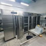 Frigider inox 1 usa second hand Frigider inox 2 usi second hand